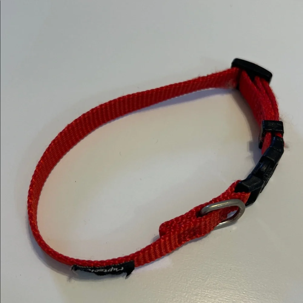 Red Puptech Dog Collar